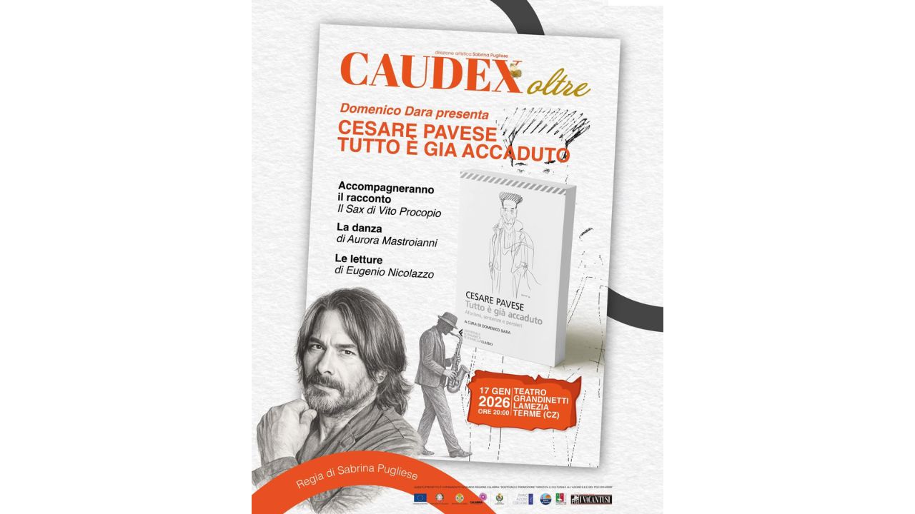 Parole, musica e danza per Pavese: al Caudex Festival Domenico Dara svela “Tutto è già accaduto”