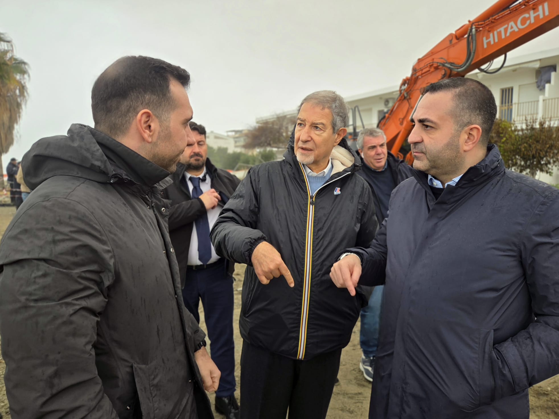 Caulonia, dopo il ciclone Harry scatta il piano per la Rupe Maietta: istituzioni al lavoro per sicurezza e fondi