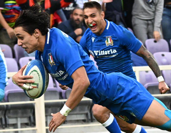 Rugby, Capuozzo torna e guida l’Italia contro la Francia nel Sei Nazioni