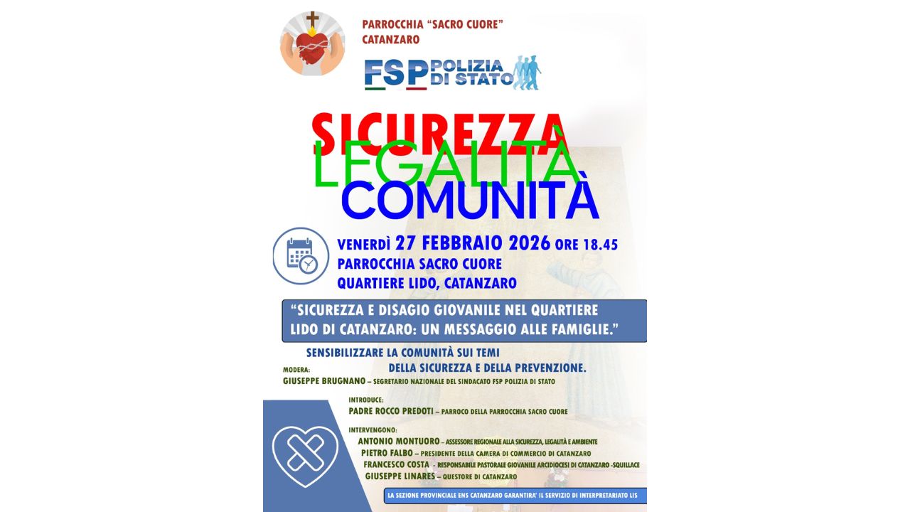 Dal disagio alla responsabilità: al Lido di Catanzaro nasce una rete per la sicurezza dei giovani