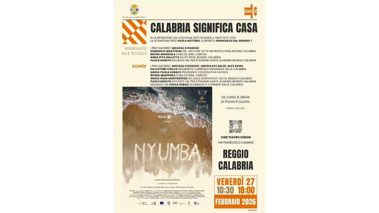 “Calabria significa casa”: Nyumba chiude il tour tra cinema, dialogo e comunità