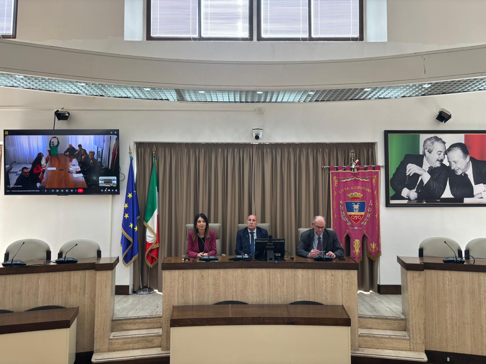 Crotone–Livorno, un ponte di memoria: uniti il Giardino di Ali e il Giardino di Sara