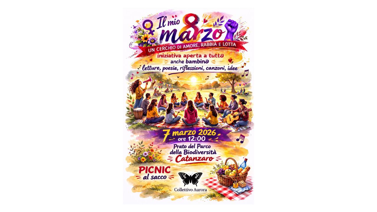 “Amore, rabbia e lotta”: a Catanzaro un cerchio di parole per l’8 marzo