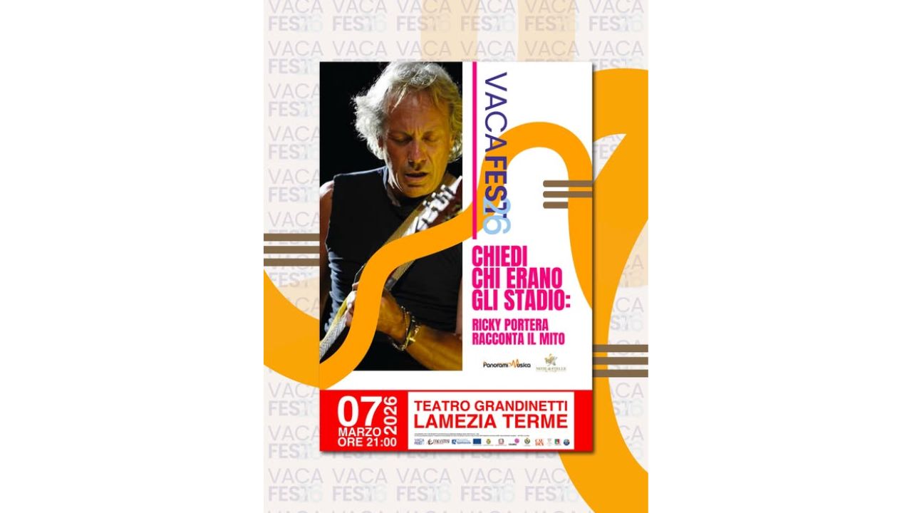 “Chiedi chi erano gli Stadio”: Ricky Portera porta sul palco la storia di una band leggendaria
