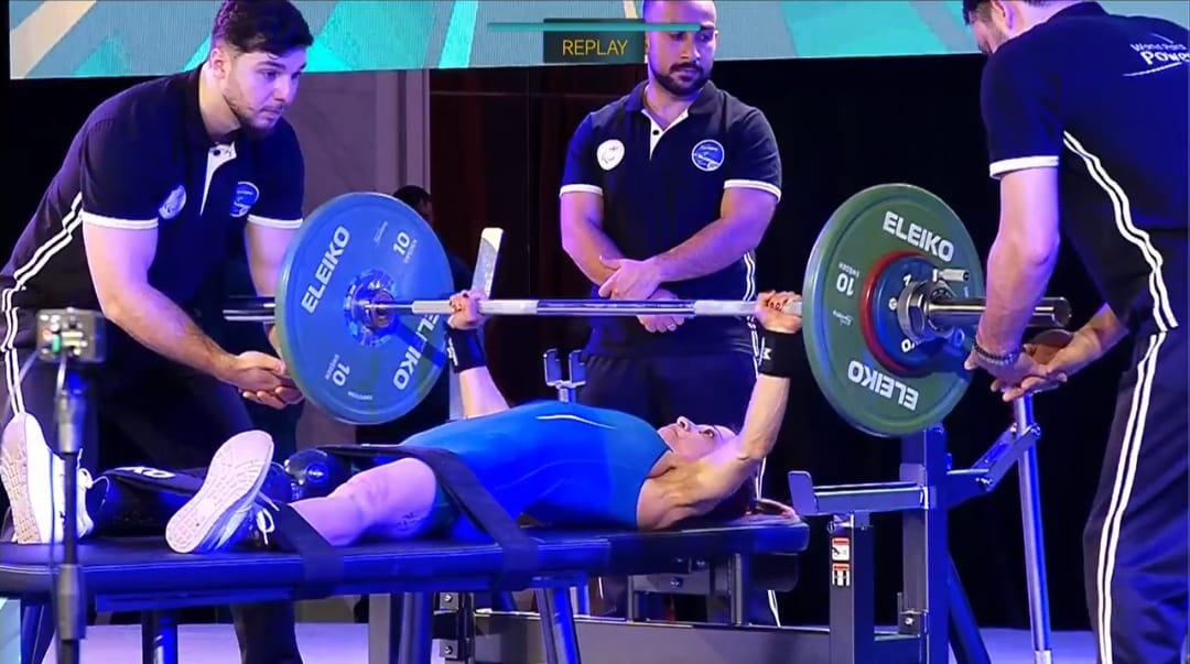 Dalla Calabria al tetto d’Europa: Anna Morabito conquista l’oro nel parapowerlifting