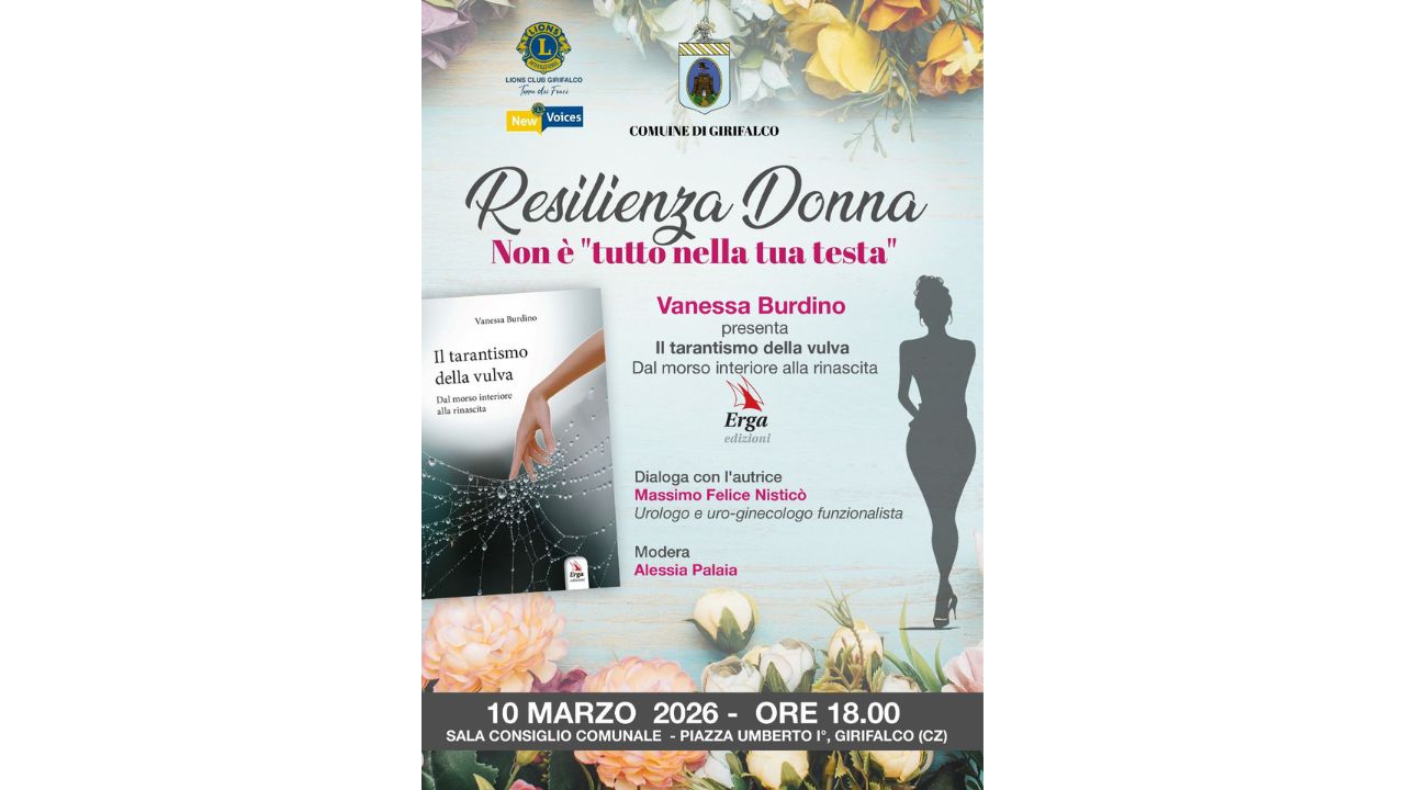 Girifalco parla di salute femminile: resilienza e consapevolezza al centro dell’incontro sul dolore pelvico