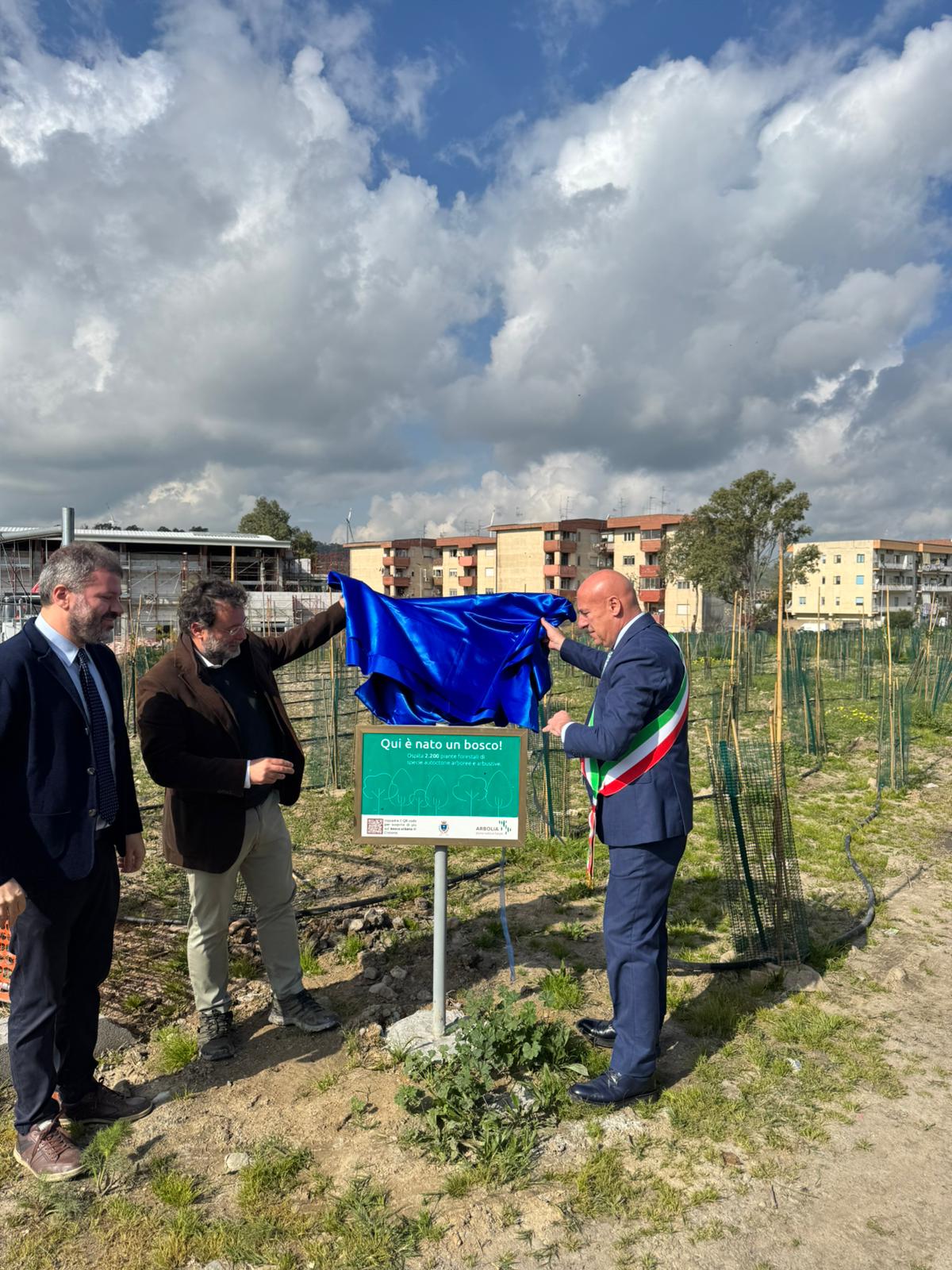 Nasce il nuovo bosco urbano di Crotone: oltre 2.200 alberi per il futuro verde della città