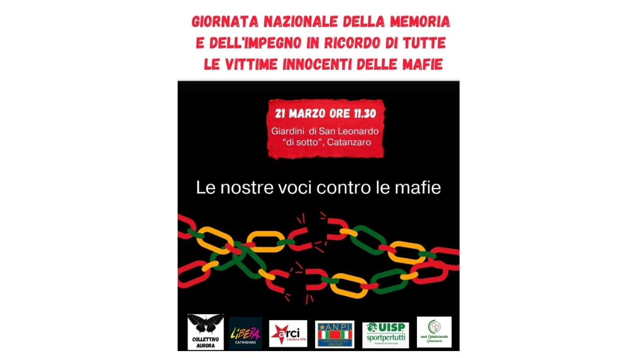 “Catanzaro non dimentica: voci e memoria contro le mafie nel nome di Lea Garofalo”