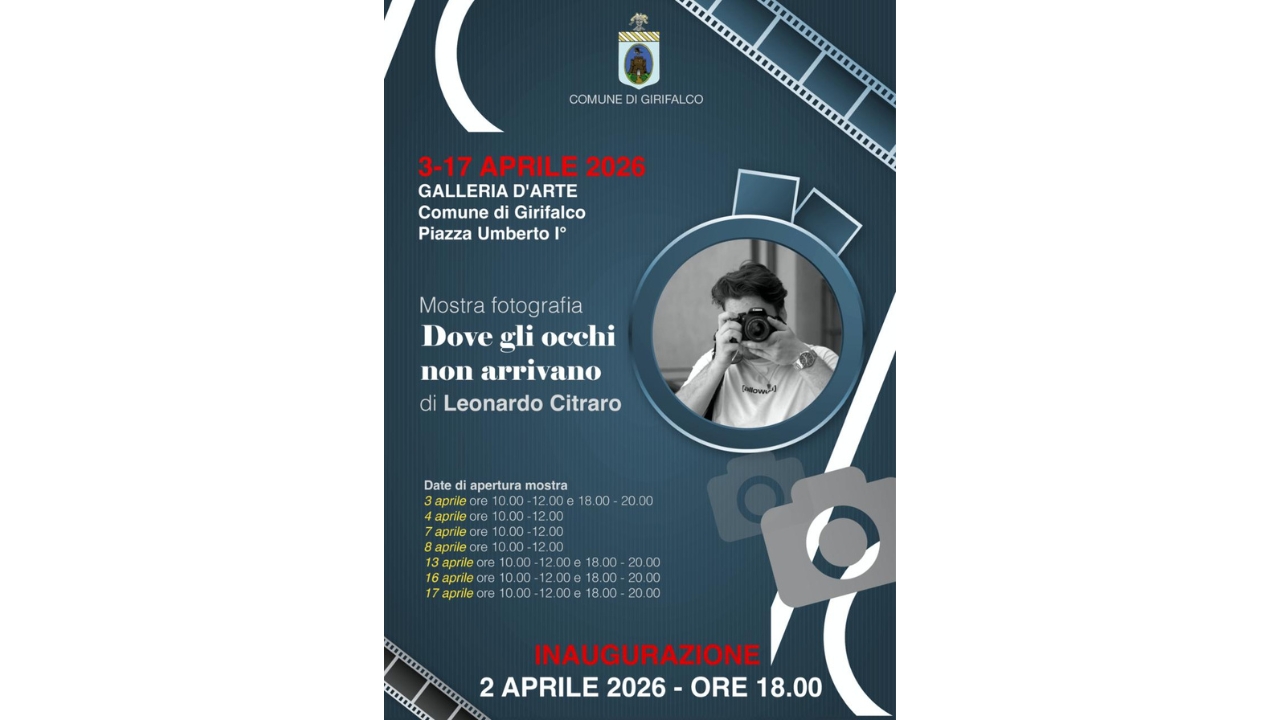 Girifalco si svela in immagini: con Leonardo Citraro la bellezza quotidiana diventa arte