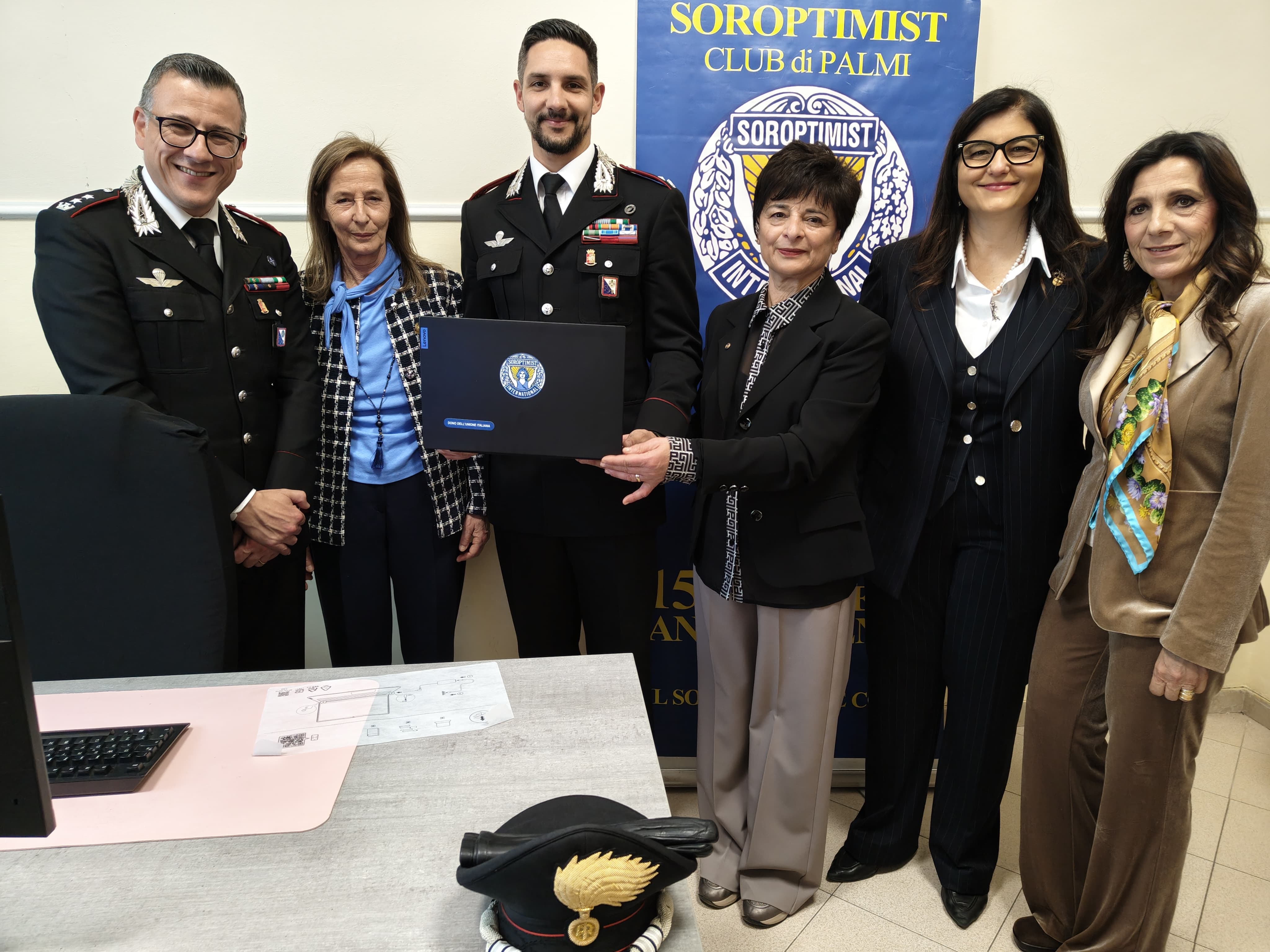Un gesto concreto contro la violenza di genere: a Palmi Carabinieri e Soroptimist insieme per sostenere le vittime