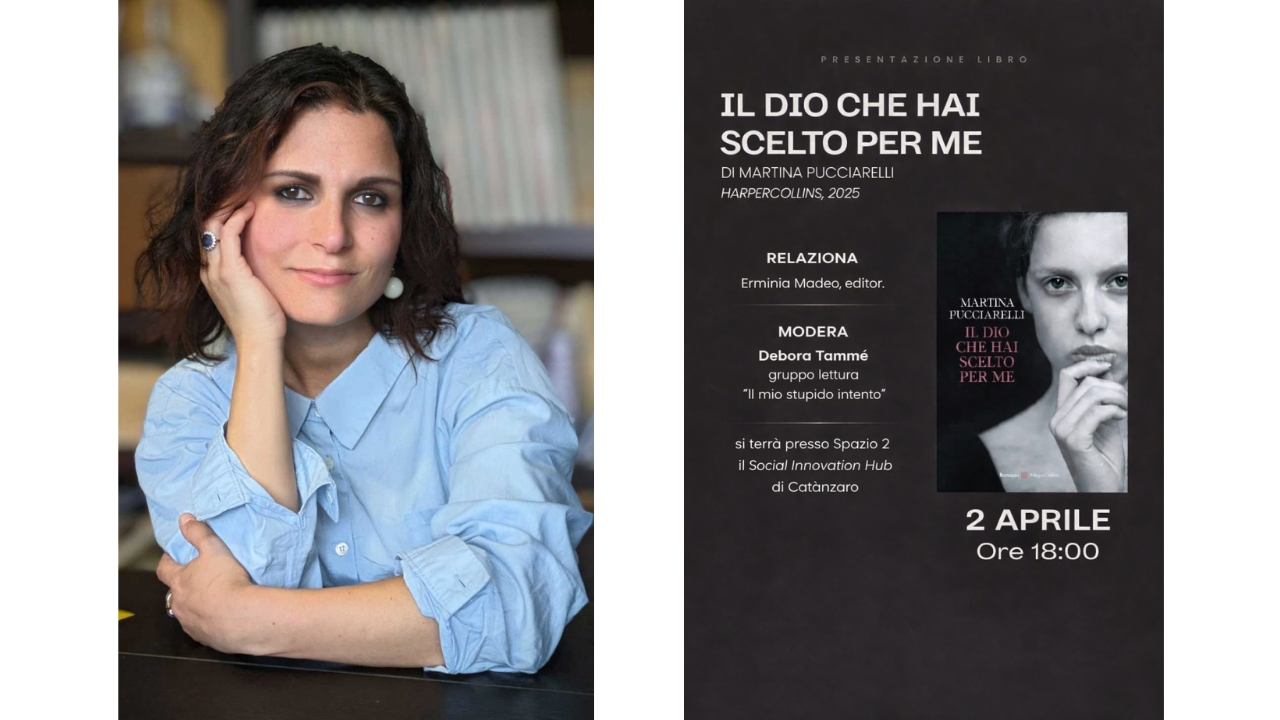 A Catanzaro la voce potente di un esordio: Martina Pucciarelli presenta un romanzo tra identità, libertà e memoria