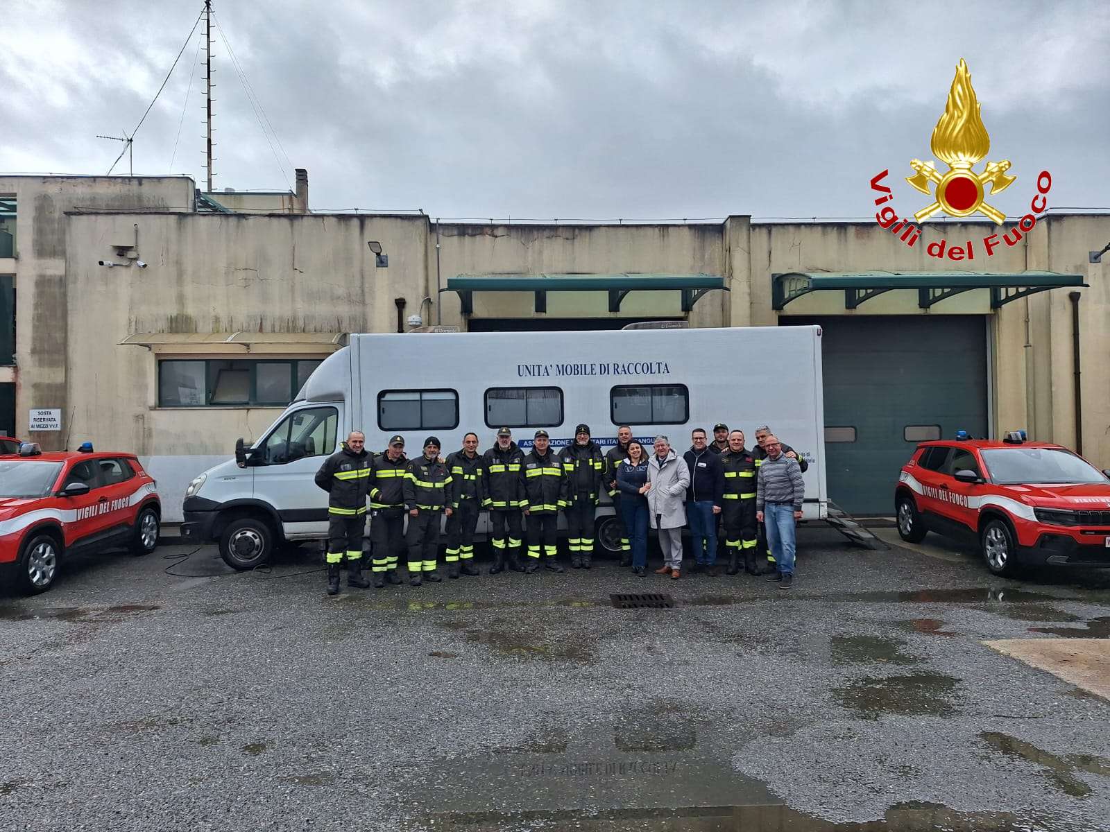 Vigili del Fuoco e AVIS insieme per la vita: a Vibo Valentia due giornate nel segno della solidarietà