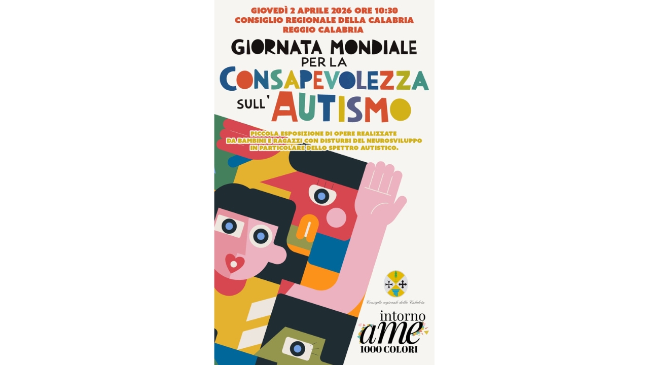 Mille colori per l’inclusione: al Consiglio regionale una mostra dà voce ai bambini e ragazzi con autismo