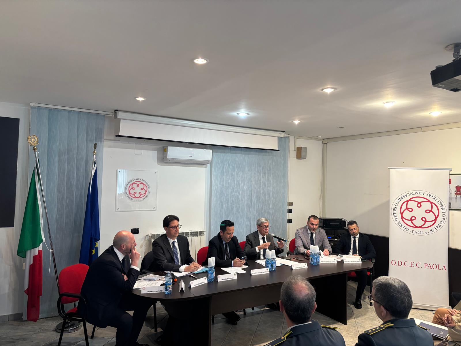 Processo Tributario, professionisti a confronto: grande partecipazione al convegno di Paola