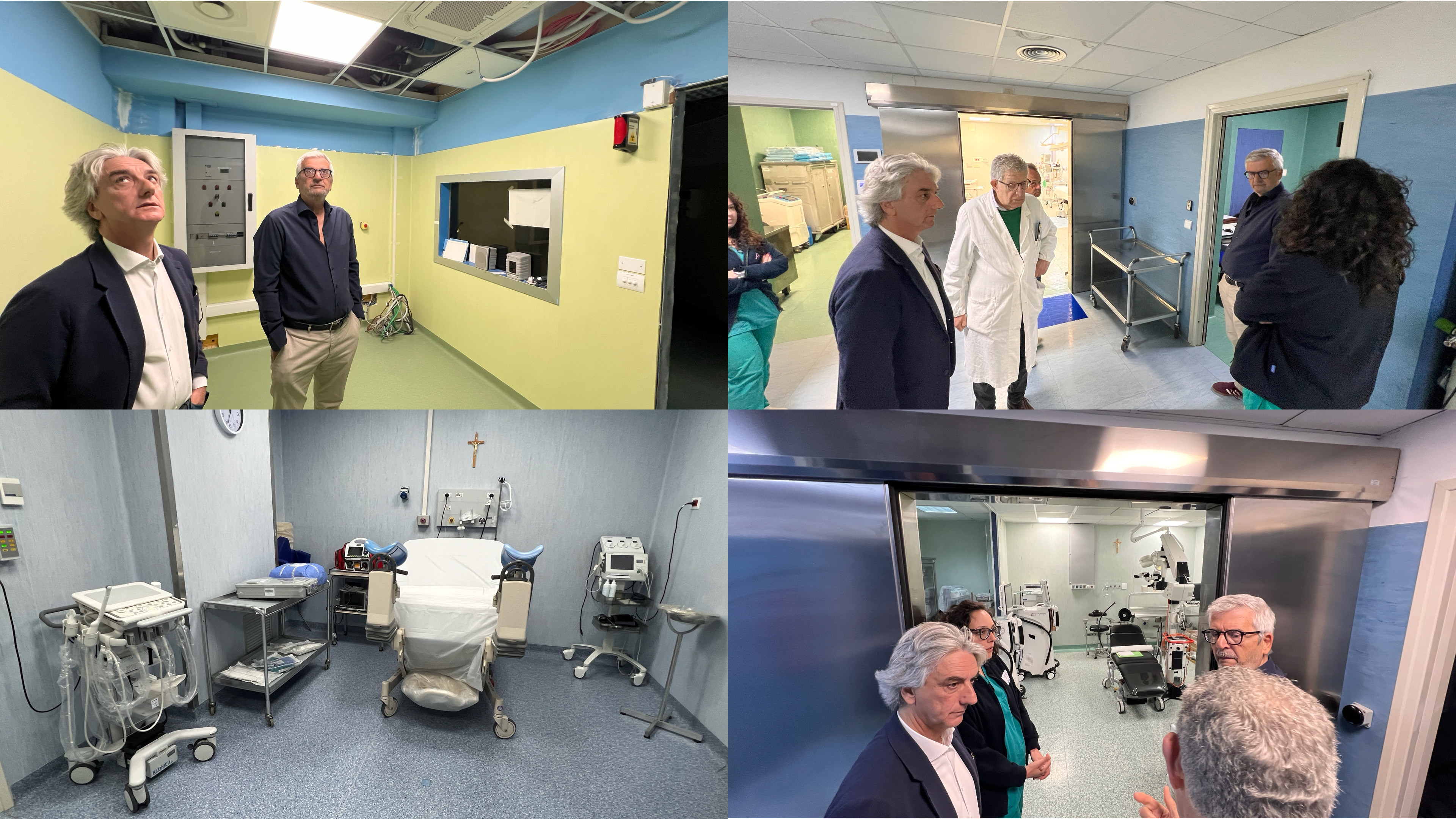 Sanità in azione: blitz a sorpresa a Cetraro, De Salazar accelera il rilancio dell’ospedale