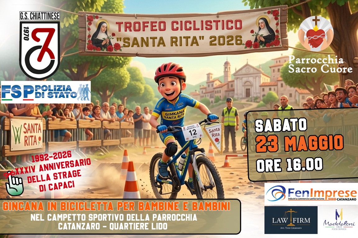 Da Capaci ai giovani: a Catanzaro il “Trofeo Santa Rita” unisce sport, memoria e legalità