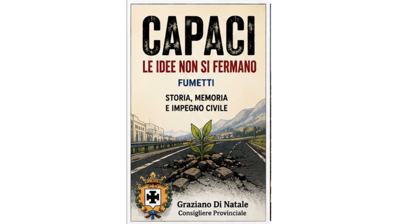 “Capaci – Le idee non si fermano”: un fumetto per raccontare Falcone ai giovani e tenere viva la memoria della legalità