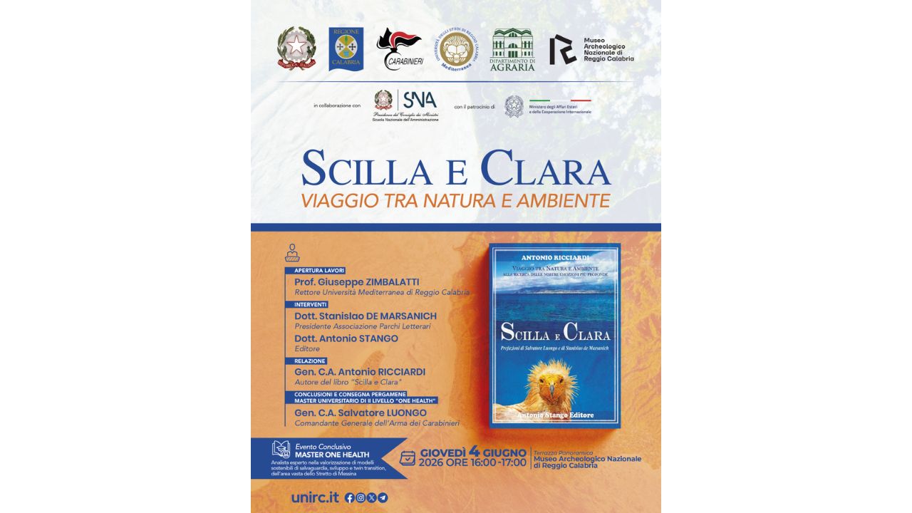 UniRC, tra salute globale e ambiente: al MArRC diplomati One Health e viaggio nella sostenibilità con “Scilla e Clara”