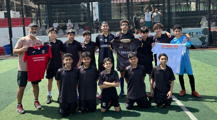 Reggio Calabria segna un goal per la pace: da Beirut arrivano i ragazzi dello Shatila Youth Center