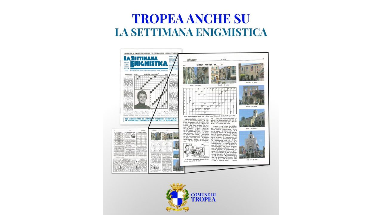Tropea conquista anche la Settimana Enigmistica: il borgo storico diventa icona nazionale
