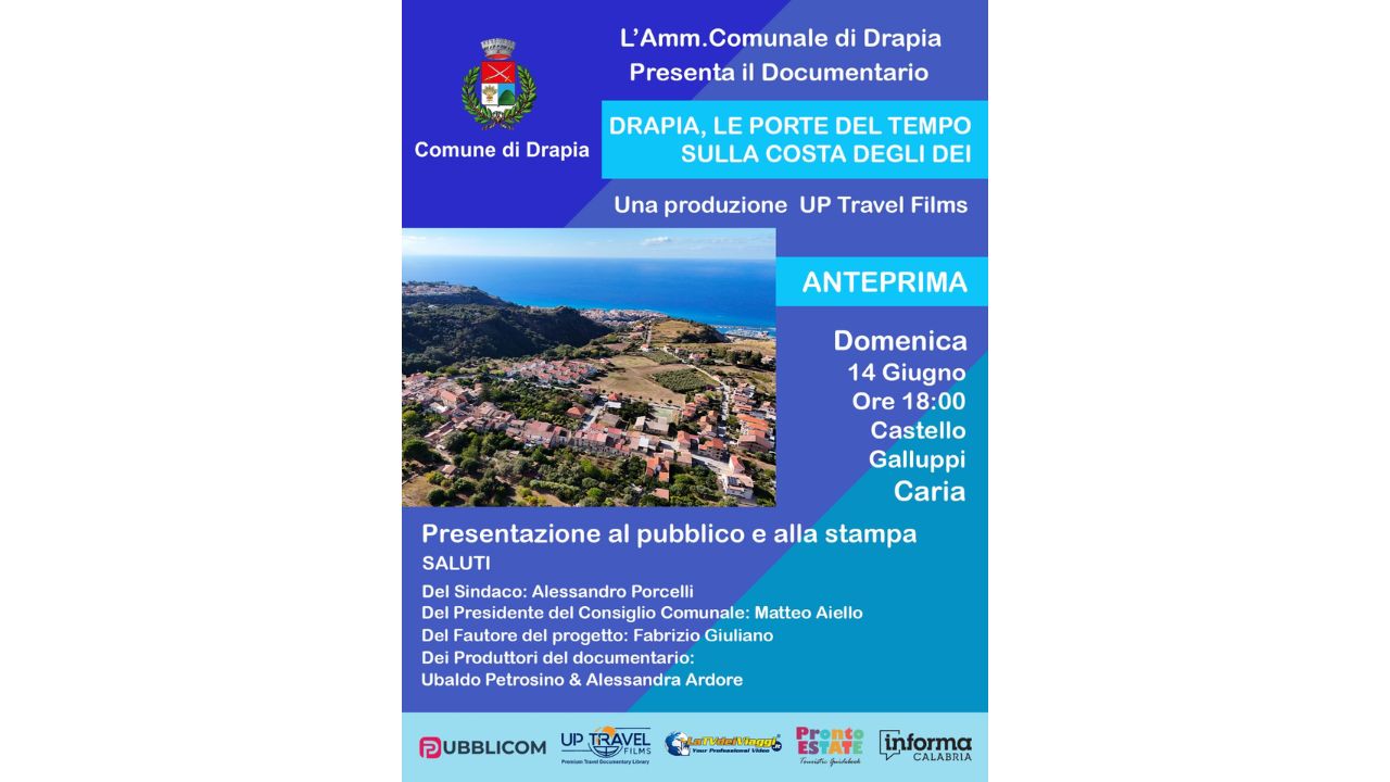 Drapia apre le porte del tempo: storia, borghi e bellezza nel cuore della Costa degli Dei