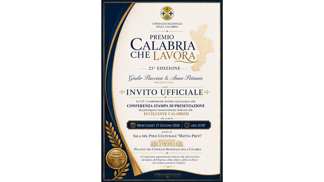 Calabria che lavora, Calabria che eccelle: il Premio celebra 25 anni di talento, impresa e identità