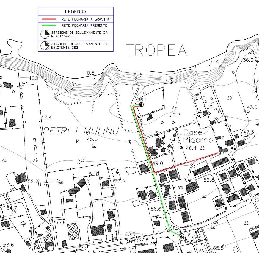 Tropea potenzia i servizi: Campo Inferiore entra nella rete fognaria comunale