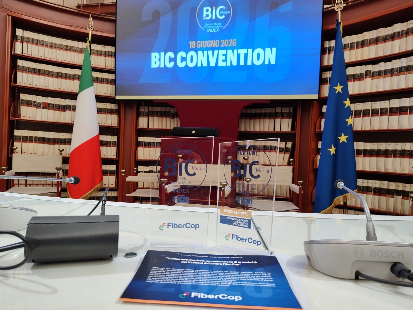FiberCop fa doppietta al Best in Media Communication: la fibra che racconta il futuro digitale dei territori