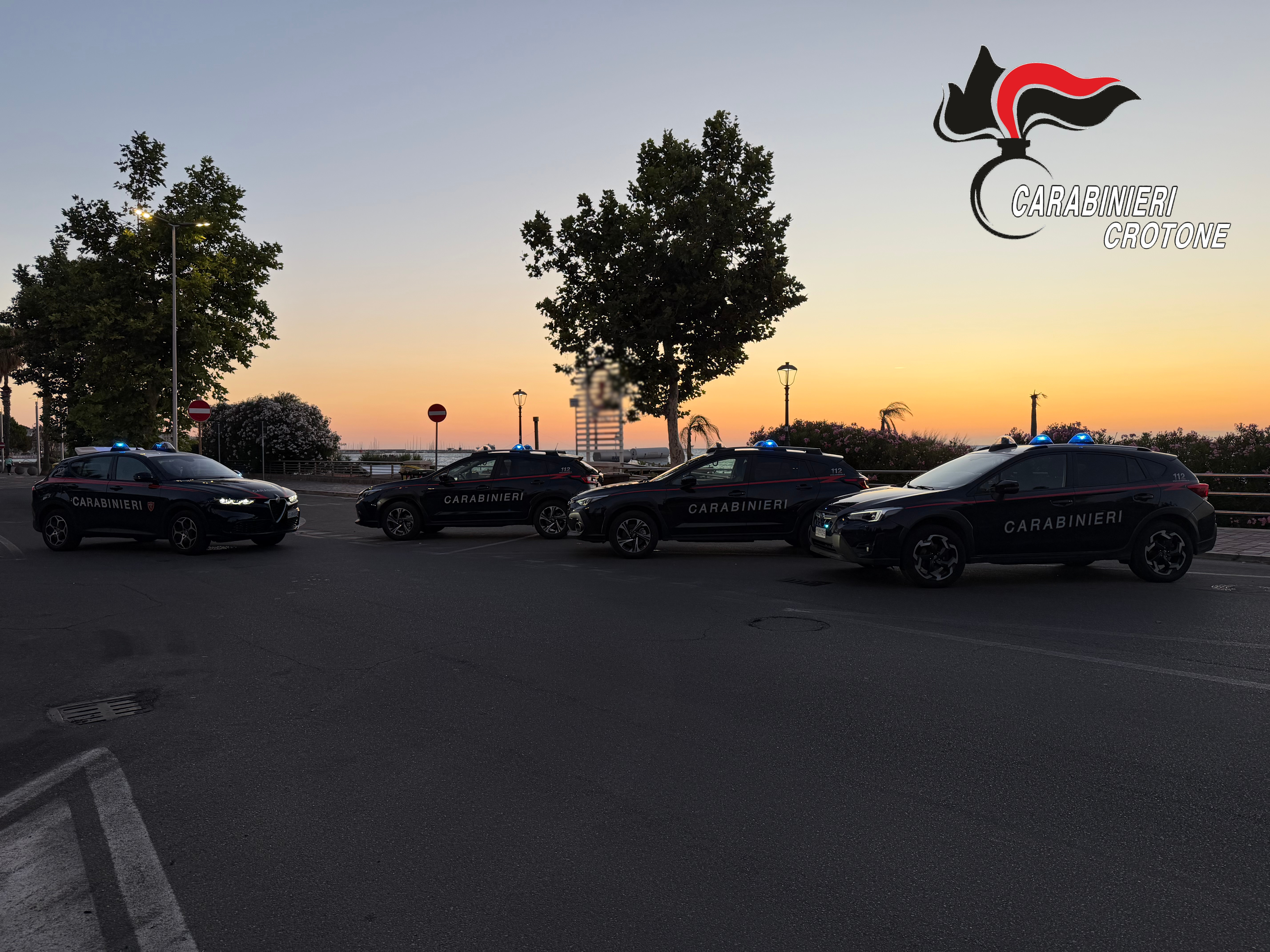 Crotone, notte sotto controllo: i Carabinieri rafforzano sicurezza stradale e movida estiva