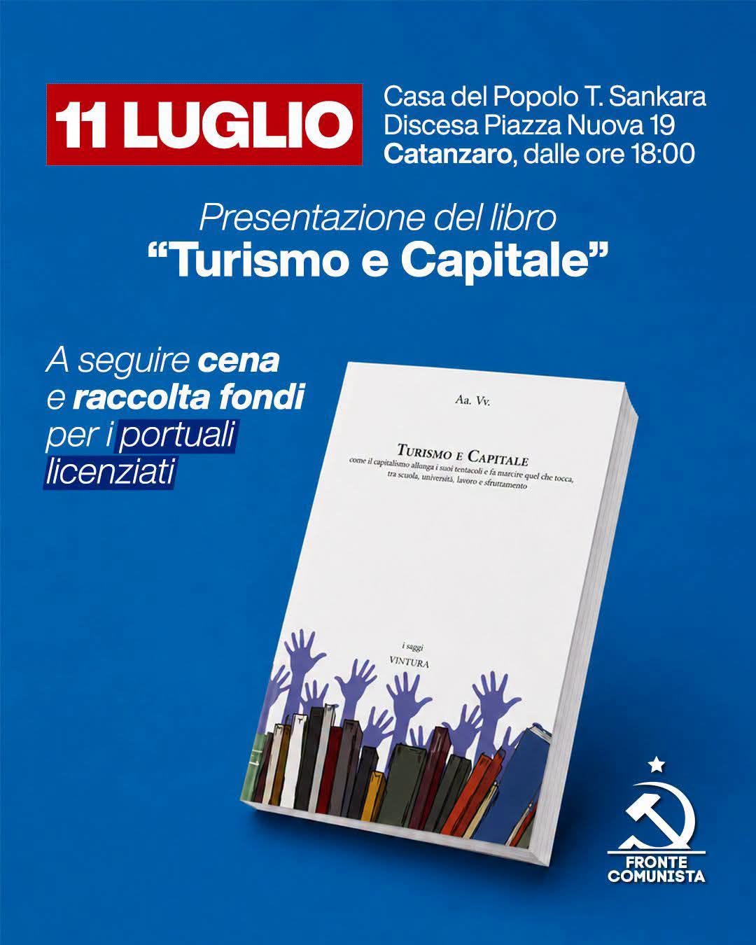 Turismo e lavoro senza filtri: a Catanzaro una serata contro sfruttamento e licenziamenti