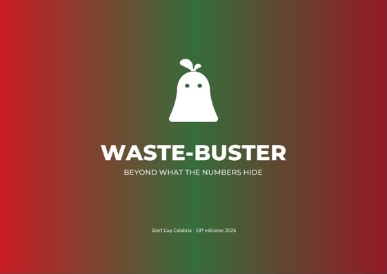 Waste Buster sul podio: dalla Calabria alla sfida nazionale dell’innovazione