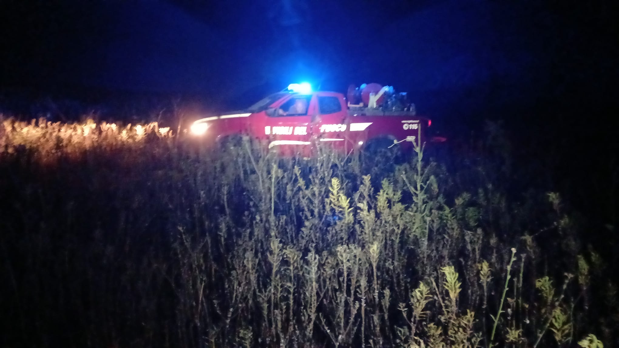 Vibonese assediato dalle fiamme: oltre 40 interventi dei Vigili del Fuoco in poche ore