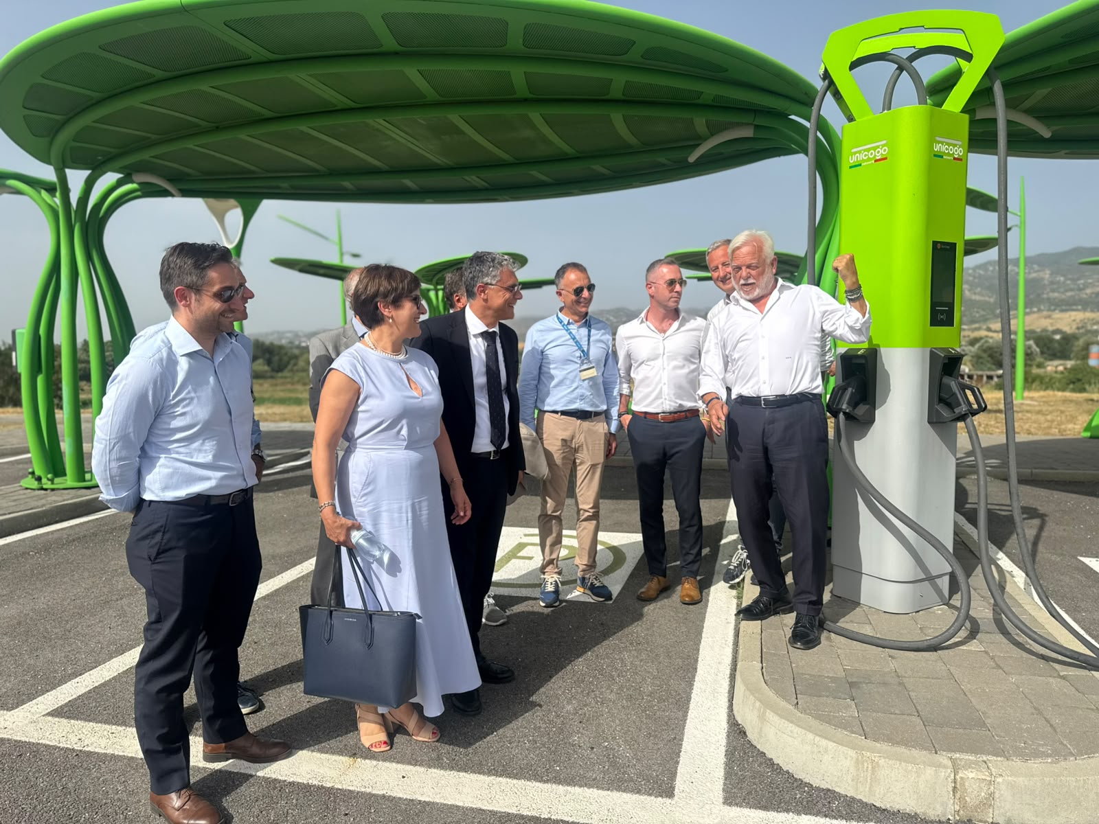 A2 sempre più green: a Lattarico nasce l’oasi intelligente della mobilità sostenibile