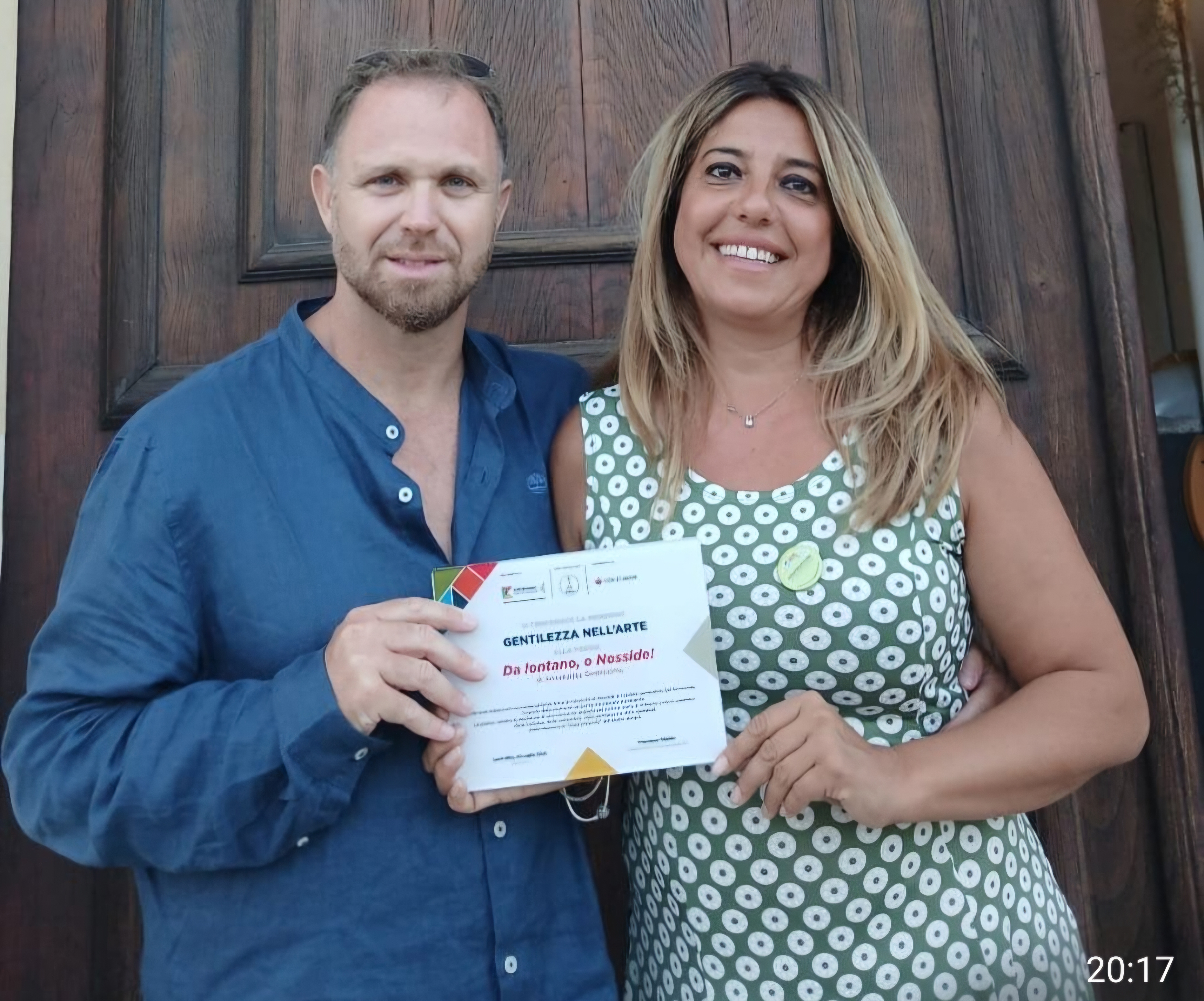 Nosside parla ancora: alla poesia di Annunziato Gentiluomo la Menzione “Gentilezza nell’arte”