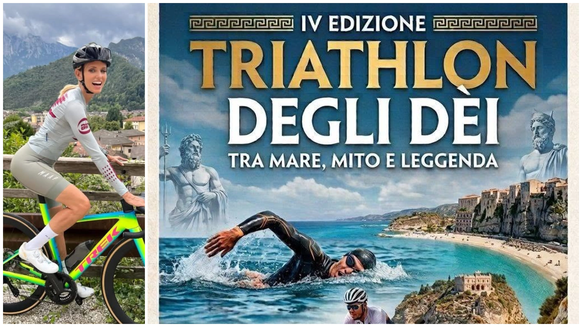Tropea si prepara alla sfida dei tre sport: il Triathlon degli Dei torna il 1° novembre
