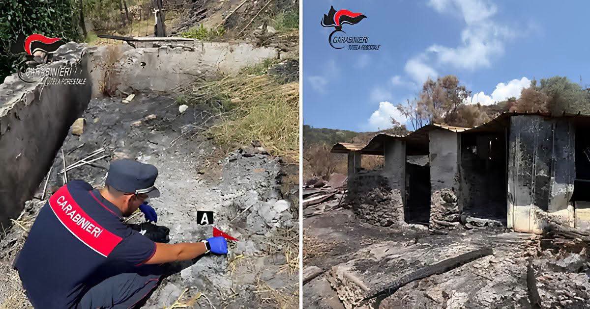 Bonifati, incendio partito vicino a un ovile: distrutti dieci ettari, denunciato un uomo