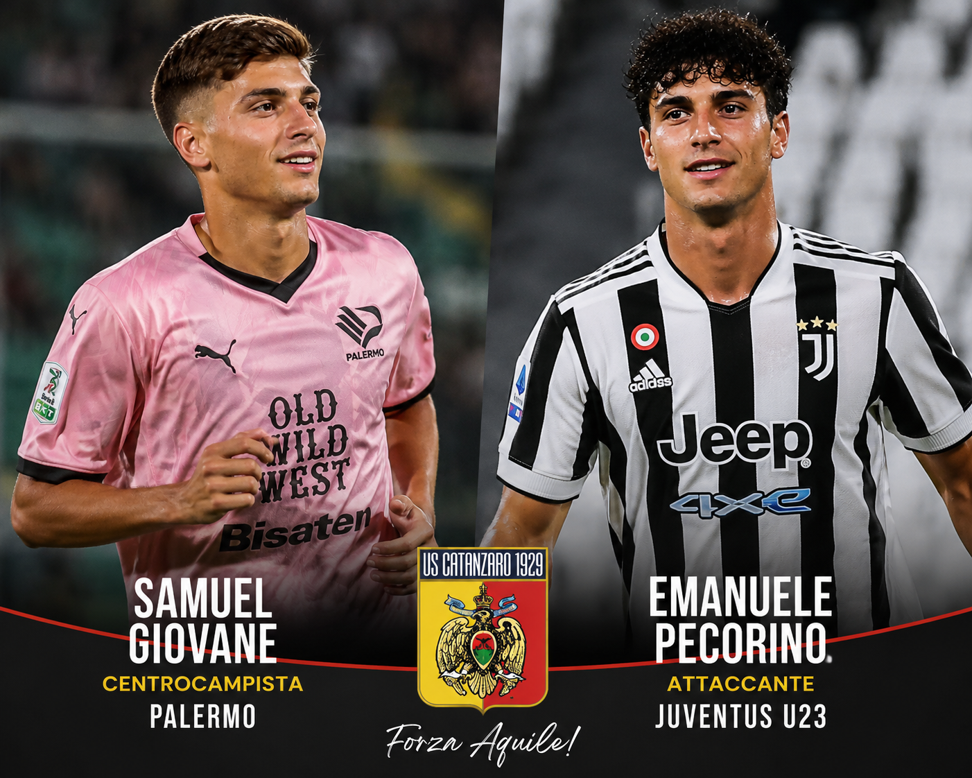Catanzaro, ufficiale Samuel Giovane: il centrocampista arriva dall’Atalanta. Ora si attende Pecorino
