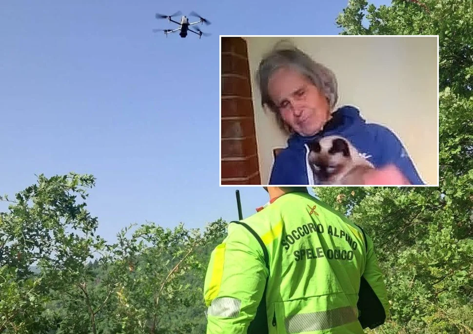Frascineto, ancora senza esito le ricerche della 78enne scomparsa
