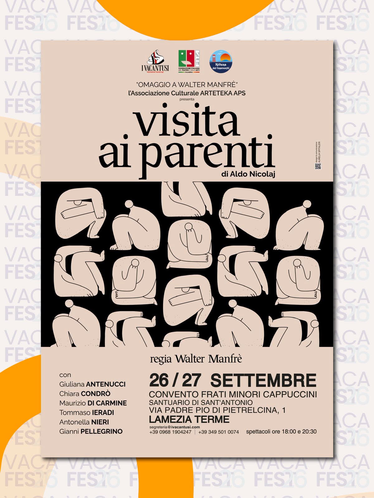 Lamezia Terme, il teatro immersivo entra nelle celle di una clinica psichiatrica Sottotitolo: