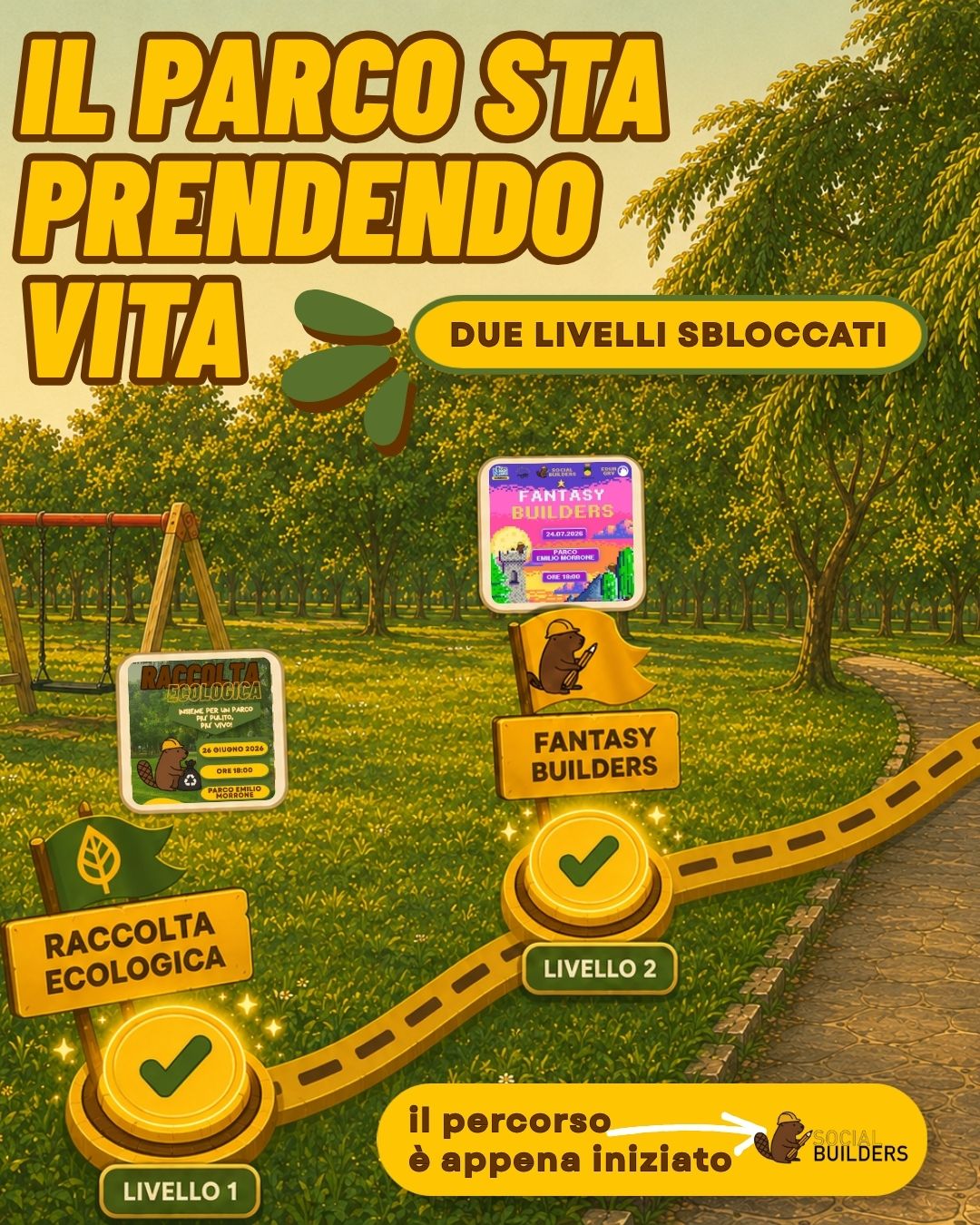 Cosenza, Social Builders festeggia un anno al Parco Morrone con talk e musica dal vivo