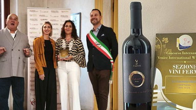 Acri, il Theoria 2025 conquista la Gondola d’Oro al Venice International Wine Trophy
